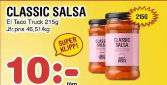 Nya Pulsen CLASSIC SALSA erbjuda