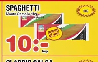 Nya Pulsen SPAGHETTI erbjuda