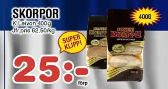 Nya Pulsen SKORPOR erbjuda