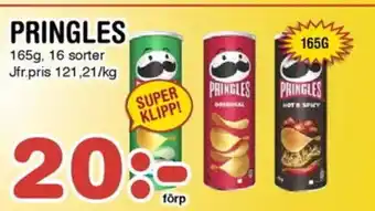 Nya Pulsen PRINGLES erbjuda
