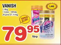 Nya Pulsen VANISH erbjuda