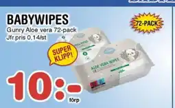 Nya Pulsen BABYWIPES erbjuda