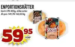 Nya Pulsen ENPORTIONSRÄTTER erbjuda