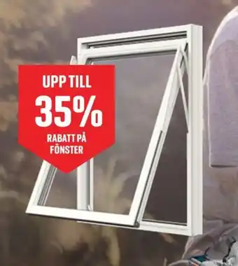 XL-Bygg Rabatt på fönster erbjuda