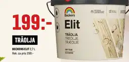 XL-Bygg Beckers elit erbjuda
