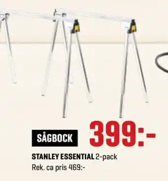 XL-Bygg SÅGBOCK Stanley essential erbjuda