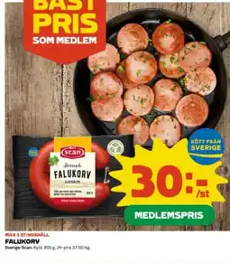 Coop Falukorv erbjuda