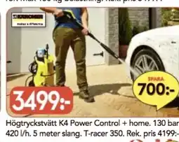 Bo Ohlsson Högtryckstvätt K4 Power Control + home erbjuda