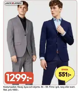 Bo Ohlsson Kostympaket. Kavaj, byxa och skjorta erbjuda