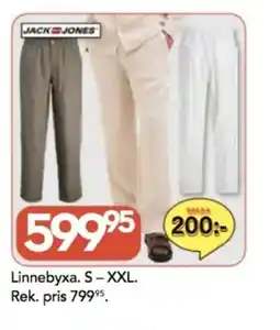 Bo Ohlsson Linnebyxa. S-XXL erbjuda
