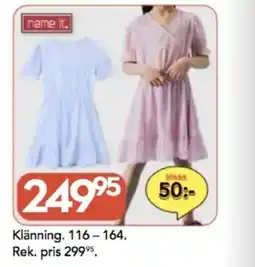 Bo Ohlsson Klänning erbjuda