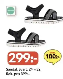 Bo Ohlsson Sandal. Svart erbjuda