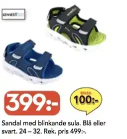 Bo Ohlsson Sandal med blinkande sula erbjuda