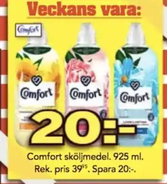 Bo Ohlsson Comfort sköljmedel erbjuda
