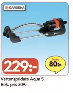 Bo Ohlsson Vattenspridare Aqua S erbjuda