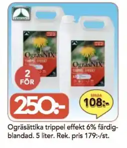 Bo Ohlsson Ogräsättika trippel effekt 6% färdig- blandad erbjuda
