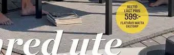 Mio Flatvävd matta erbjuda