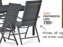 Mio Positionsstol lazio erbjuda