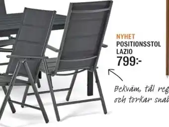 Mio Positionsstol lazio erbjuda
