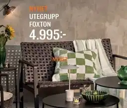 Mio Utegrupp foxton erbjuda