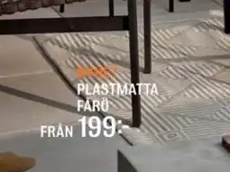 Mio Plastmatta faro erbjuda
