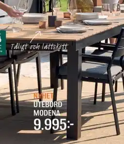 Mio Utebord modena erbjuda