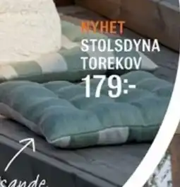 Mio Stolsdyna torekov erbjuda