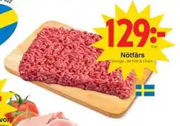 Matöppet Nötfärs erbjuda