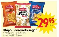 Matöppet Chips - Jordnötsringar erbjuda