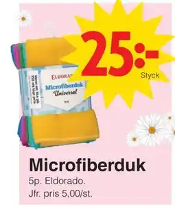Matöppet Microfiberduk erbjuda