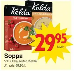 Matöppet Soppa erbjuda