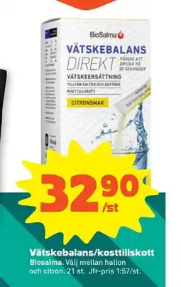 Stora Coop Vätskebalans/kosttillskott erbjuda