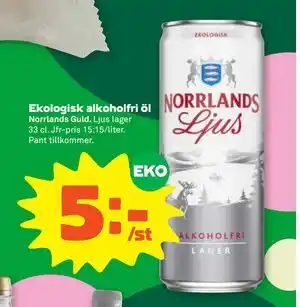 Stora Coop Ekologisk alkoholfri öl erbjuda