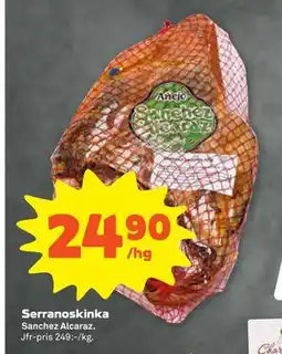 Stora Coop Serranoskinka erbjuda