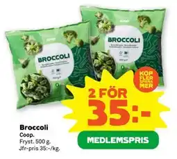 Stora Coop Broccoli erbjuda