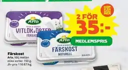 Stora Coop Färskost erbjuda