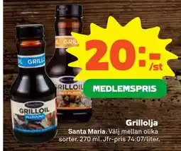 Stora Coop Grillolja erbjuda