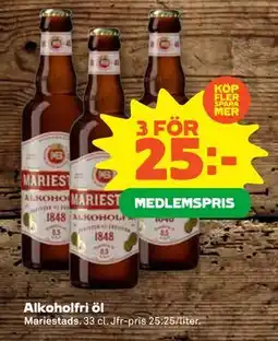 Stora Coop Alkoholfri öl erbjuda