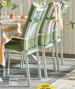 Mio Utekarmstol modena erbjuda