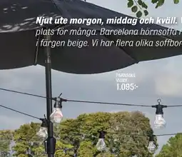 Mio Parasoll visby erbjuda