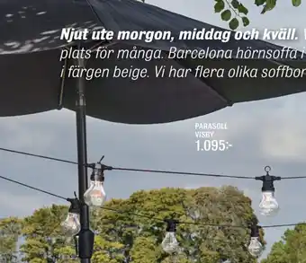 Mio Parasoll visby erbjuda