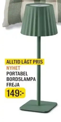 Mio Portabel bordslampa freja erbjuda
