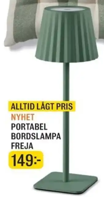 Mio Portabel bordslampa freja erbjuda