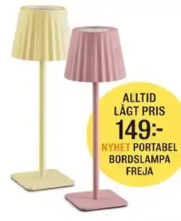 Mio Portabel bordslampa freja erbjuda
