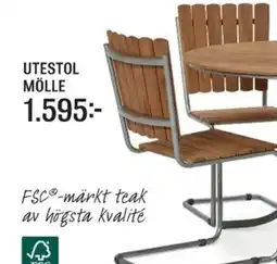 Mio Utestol mölle erbjuda