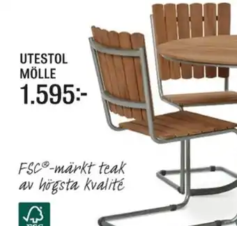 Mio Utestol mölle erbjuda