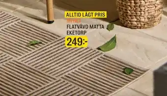 Mio Flatvävd matta eketorp erbjuda