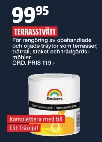 Bauhaus Terrasstvätt erbjuda