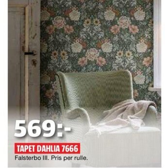 Bauhaus Tapet Dahlia 7666 erbjuda