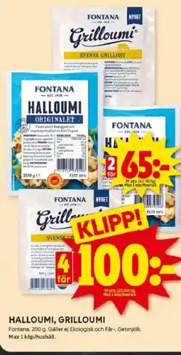 ICA Kvantum Halloumi, grilloumi erbjuda